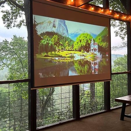 Treehouse Cabin With Mountain, River Views And Arcades Blue Ridge Exteriör bild